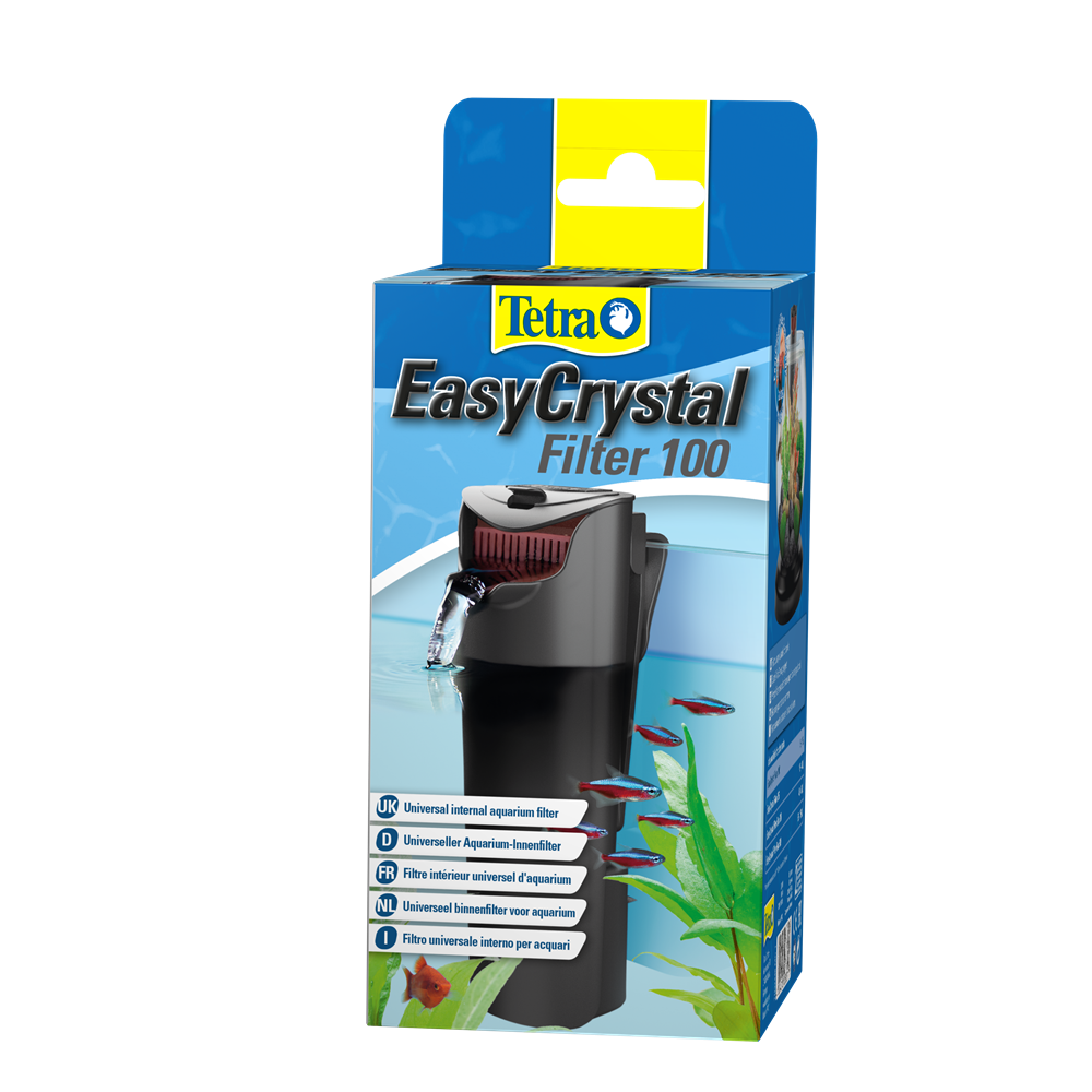Filtre Tetra EasyCrystal 100 Pour Aquariums De 5 À 15 Litres