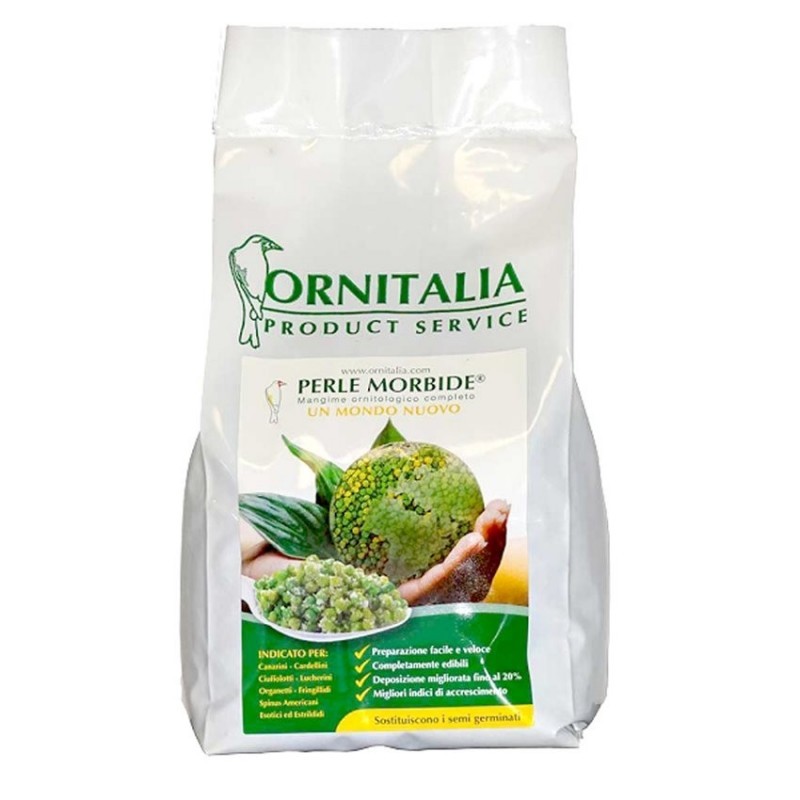 Perle morbide verte - Ornitalia