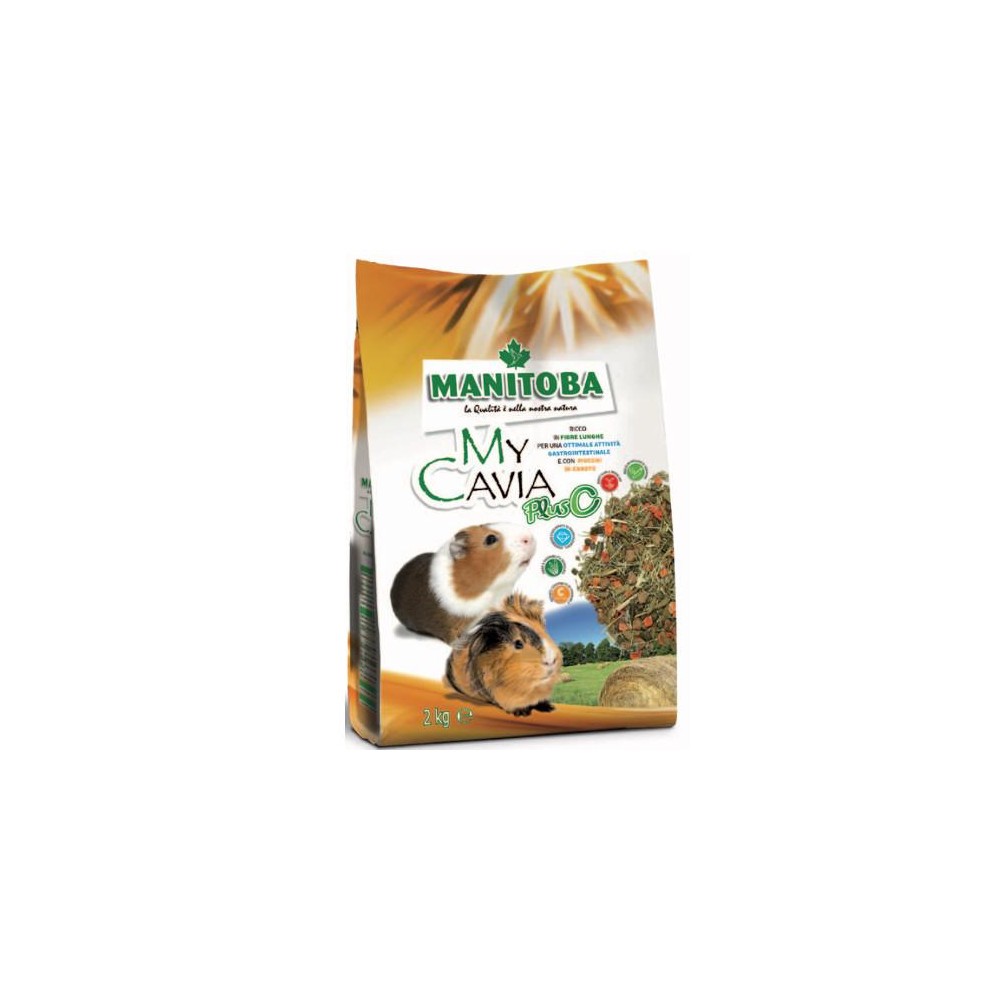 Manitoba My Cavia Plus C - Cobaye & Cochon D'Inde 2kg