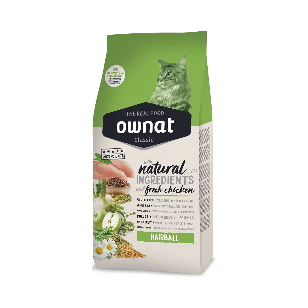OWNAT Classic Hairball anti-boules - 4KG