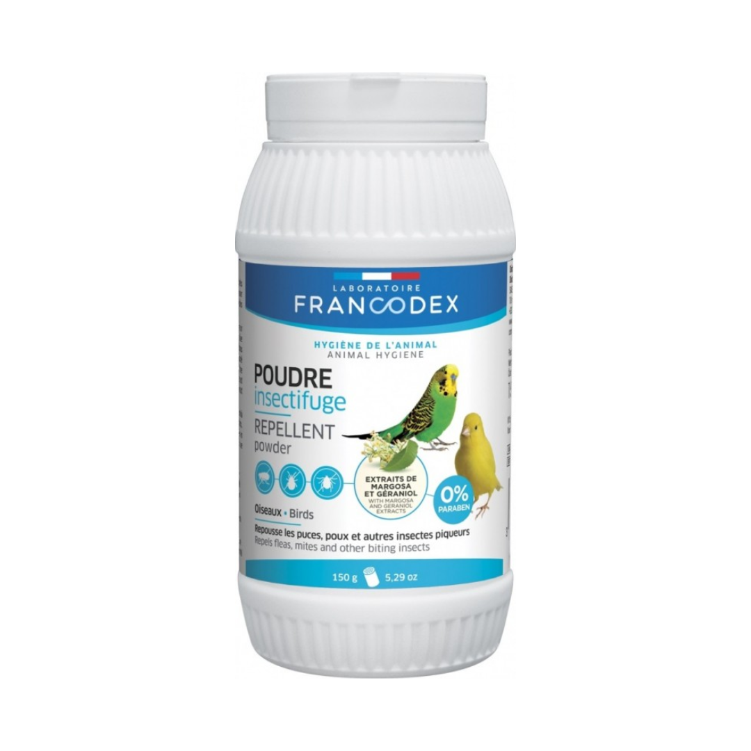 Francodex Poudre Insectifuge 150g - Repousse les parasites