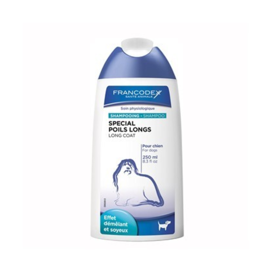 Shampooing spécial poils longs Francodex