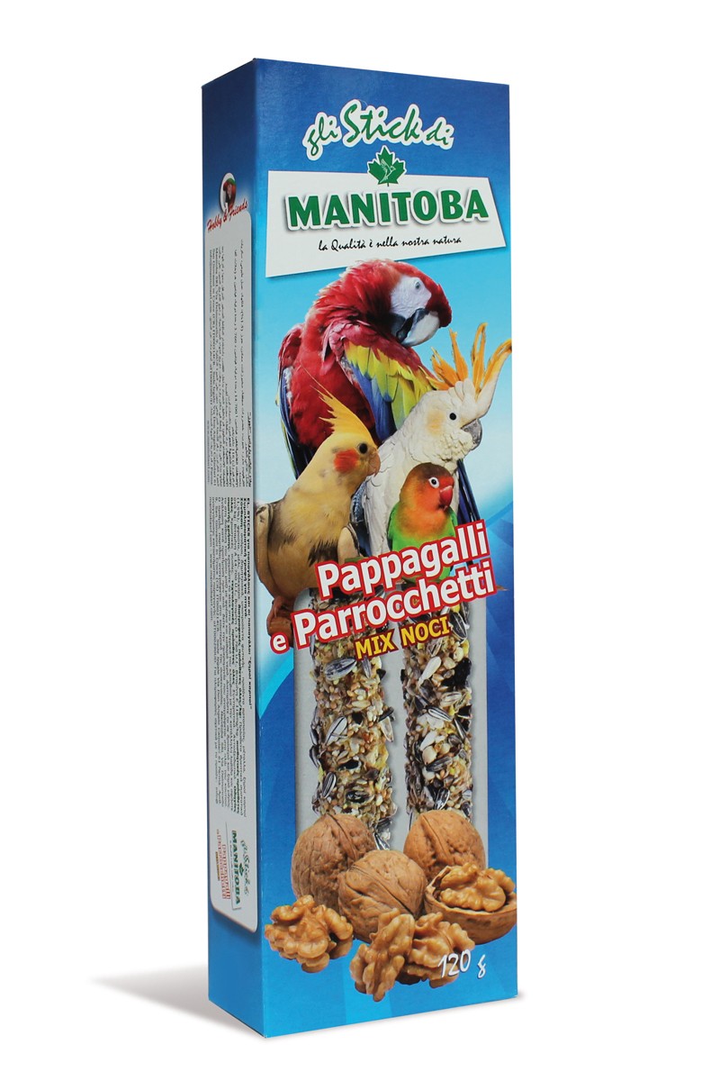 MANITOBA Pappagalli & Parrochetti Mix Noci
